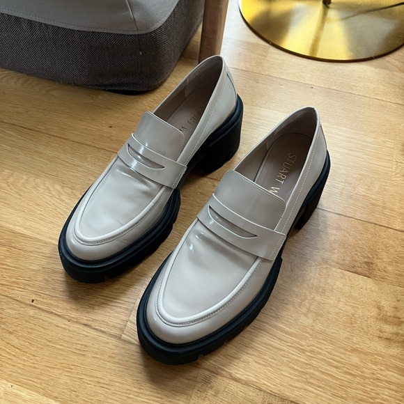 Stuart Weitzman SoHo loafer, Beige - Picture 6 of 7
